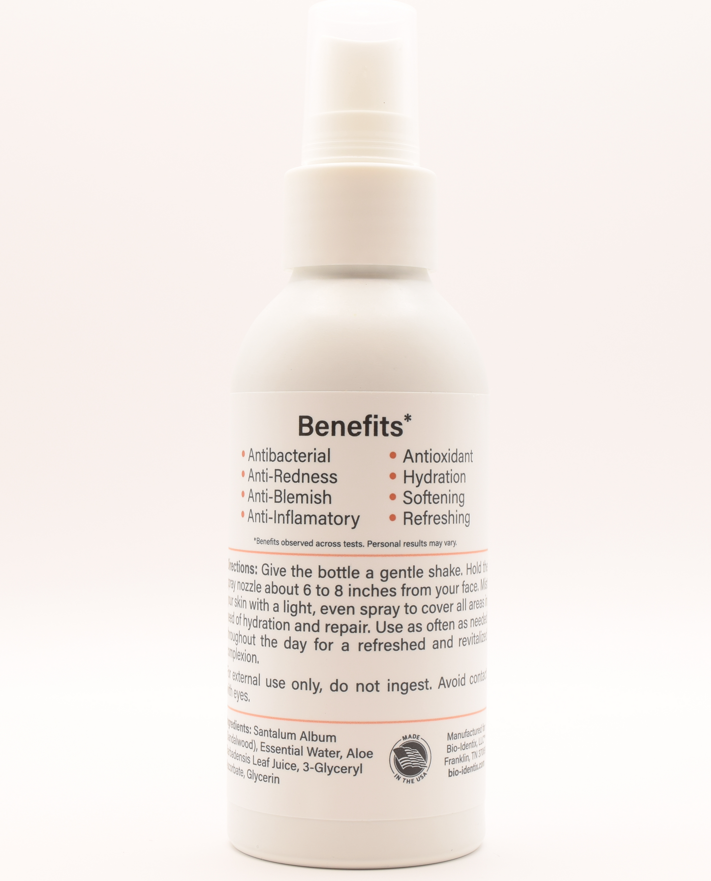 The Essential Skin Spritz - Sandalwood